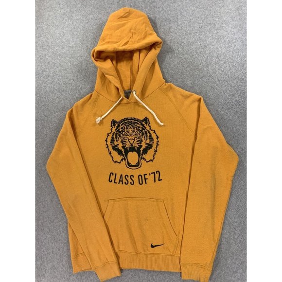 LSU Tigers Nike Class of 1972 Football Hoodie Sweatshirt (Men's Large) Yellow - Picture 1 of 13